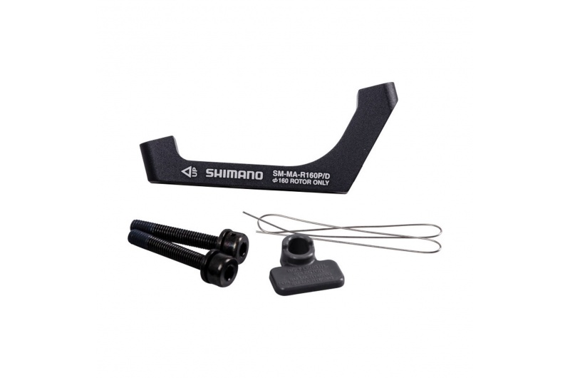 Shimano adaptér pro zadní silniční kotiučovou brzdu 160mm FM/PM