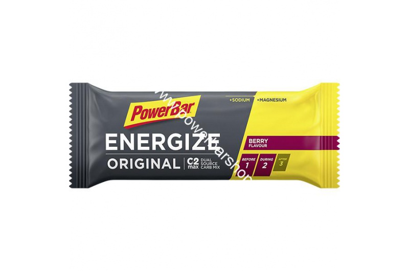 PowerBar Energize 3+1 tyčinky - lesní směs,cookies and cream, banánový punč, čokoláda