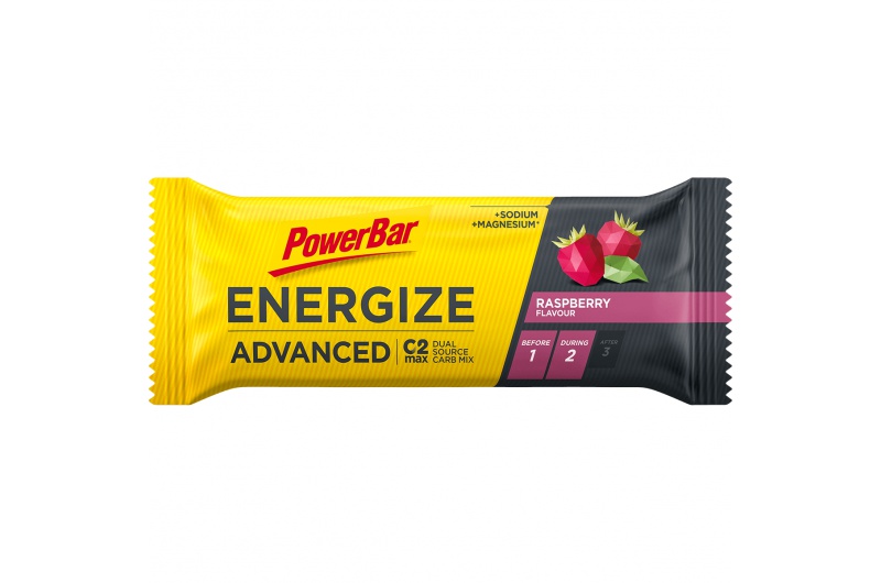 PowerBar Energize tyčinka - malina 55 g