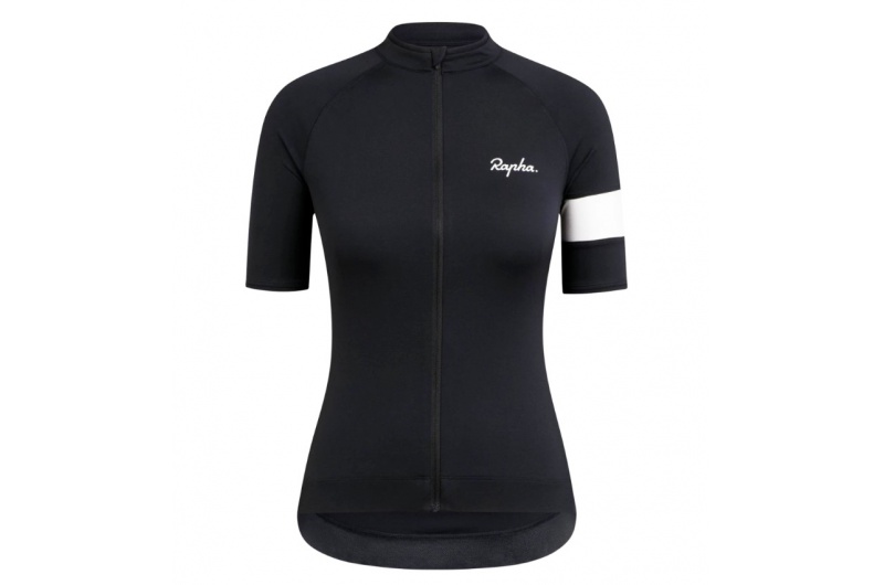 Dámský cyklistický dres Rapha Core černý