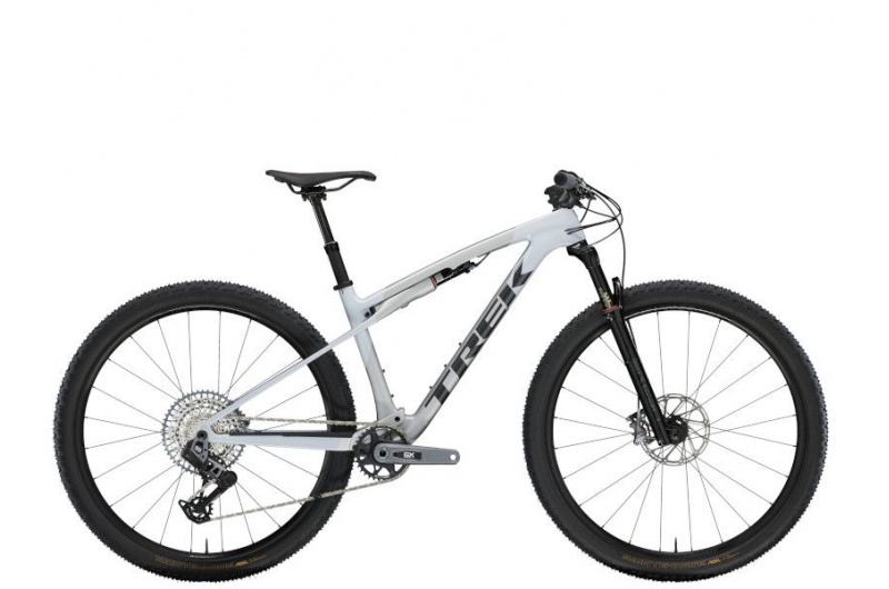 TREK horské kolo Supercaliber SL 9.7 Gen 2 2024 Plasma Grey Pearl velikost L